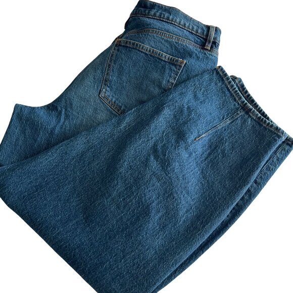 Barrel Denim Medium Wash Size 14 Women's Ann Taylor Pants - Picture 4 of 16